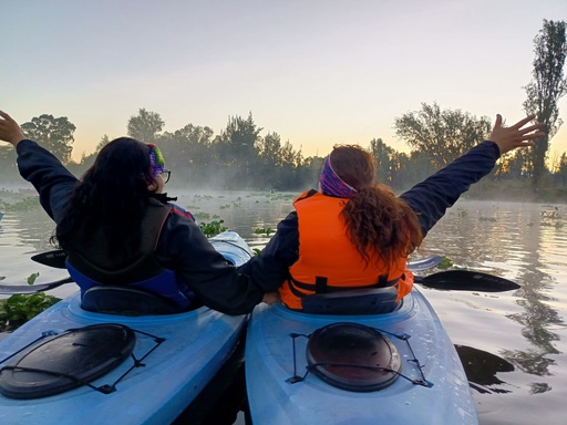 Xochimilco: Amanecer en kayak